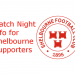 Match night info for Shelbourne fans